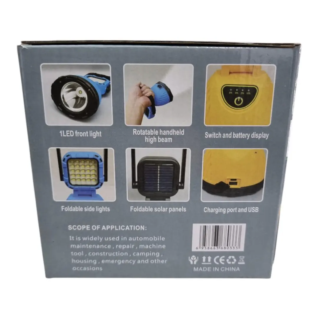 LINTERNA SOLAR HS-8033 3