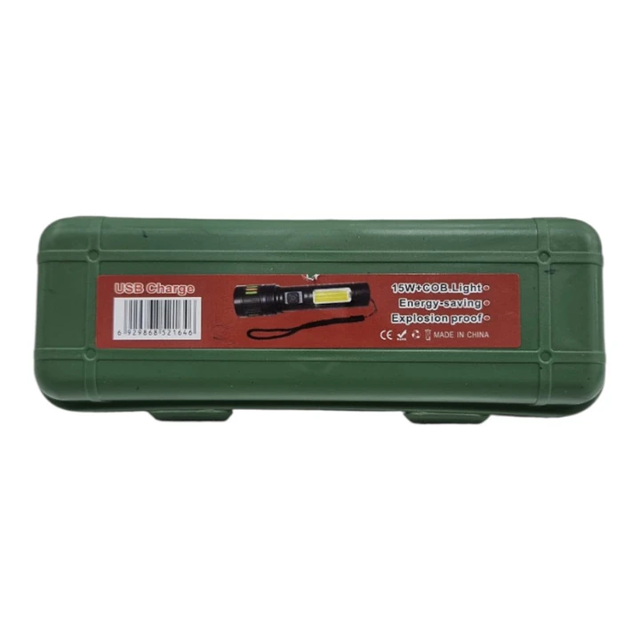 LINTERNA CAJA VERDE GRANDE  3