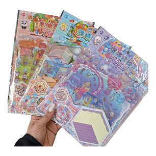 ESCENARIOS STICKERS 27CM