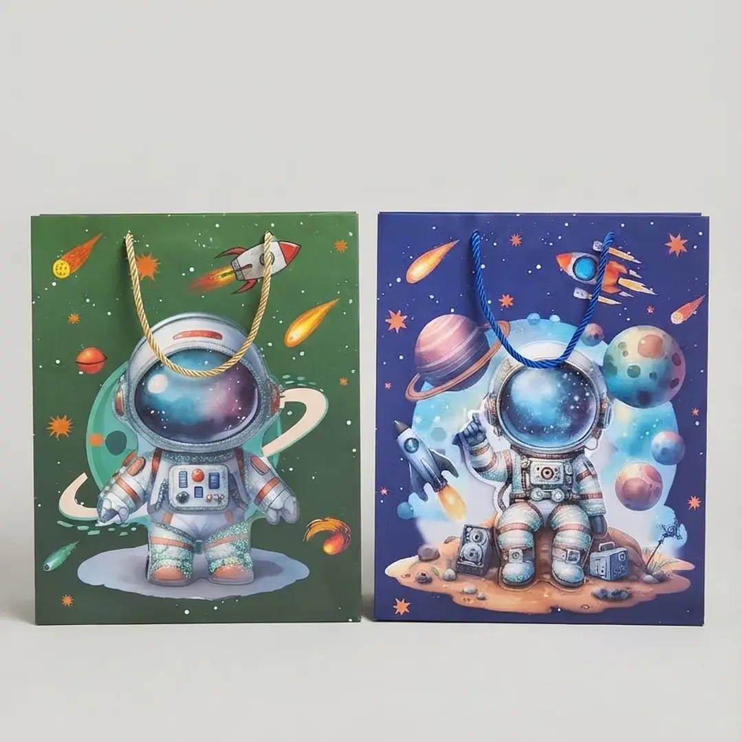REGALO BOLSA ASTRONAUTA 30CM 3