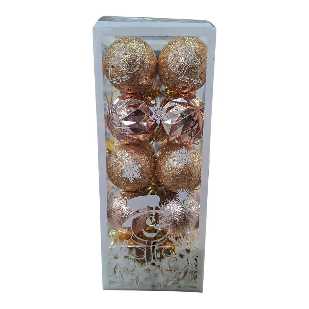 ESFERAS NAVIDAD 10PCS 4CM 2