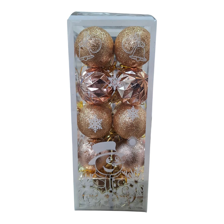 ESFERAS NAVIDAD 10PCS 4CM 2