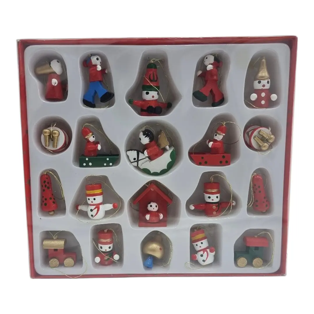 ADORNO DE MADERA 20PCS 2