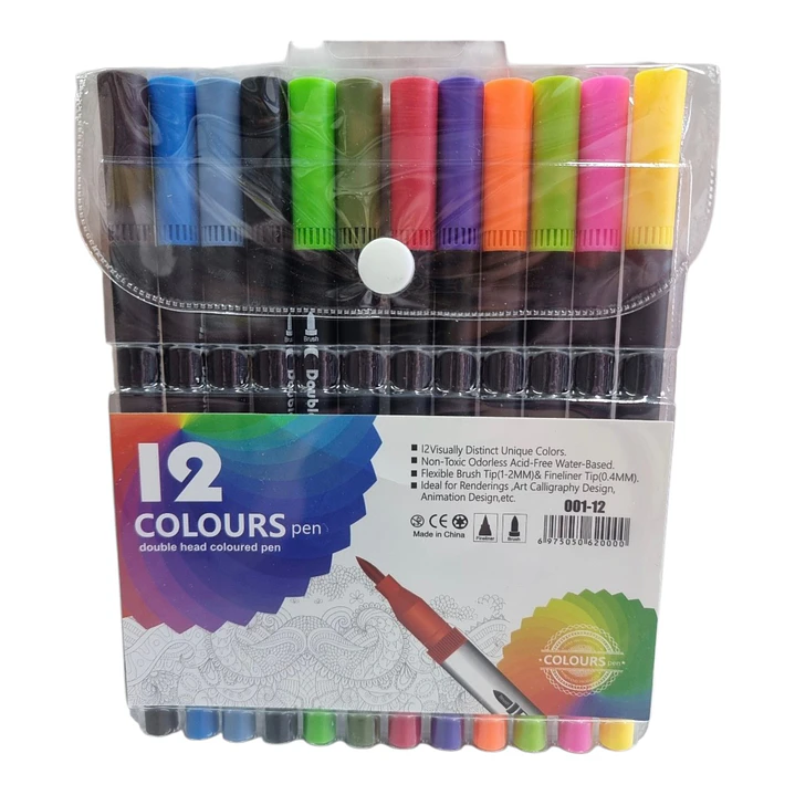 LAPIZ DOBLE PUNTA 12PCS 2