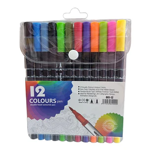 LAPIZ DOBLE PUNTA 12PCS
