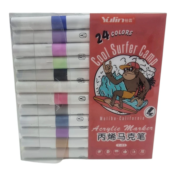 LAPIZ ACRILICO 24PCS 2