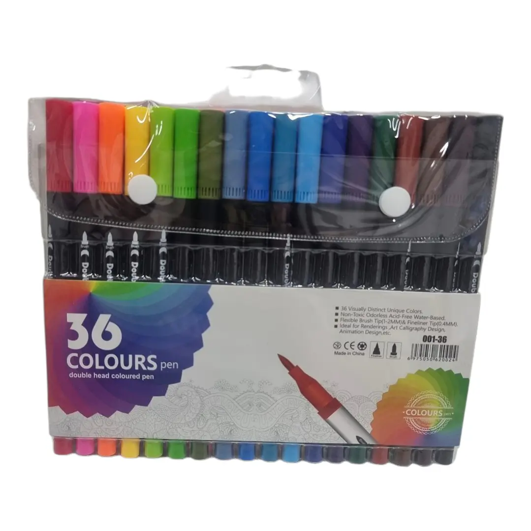 LAPIZ DOBLE PUNTA 36PCS 2