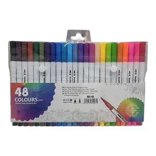 LAPIZ DOBLE PUNTA 48PCS
