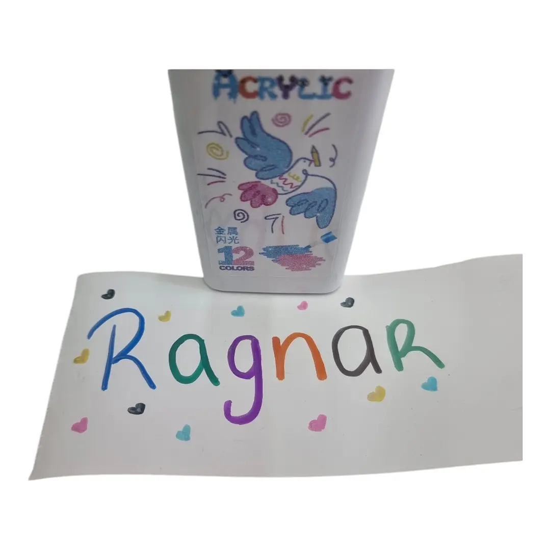 ACRILYC GLITTER 12PCS 3