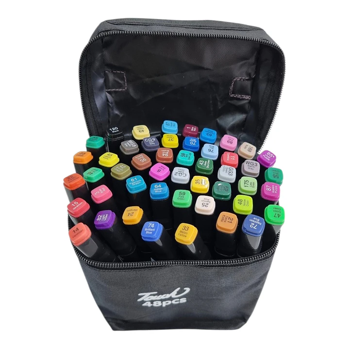 MARCADORES BOLSA 48PCS 1