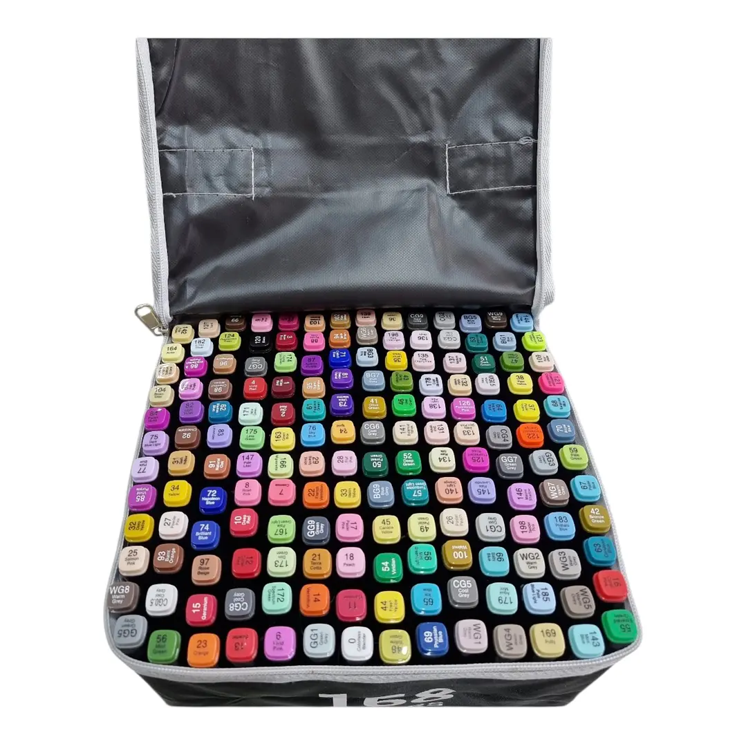 MARCADORES BOLSA 168PCS 2