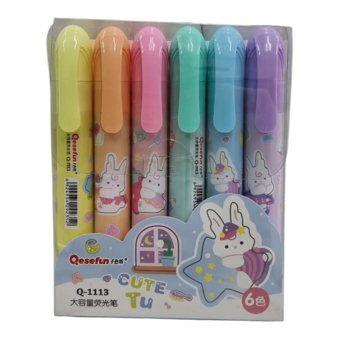 DESTACADOR 6PCS 2