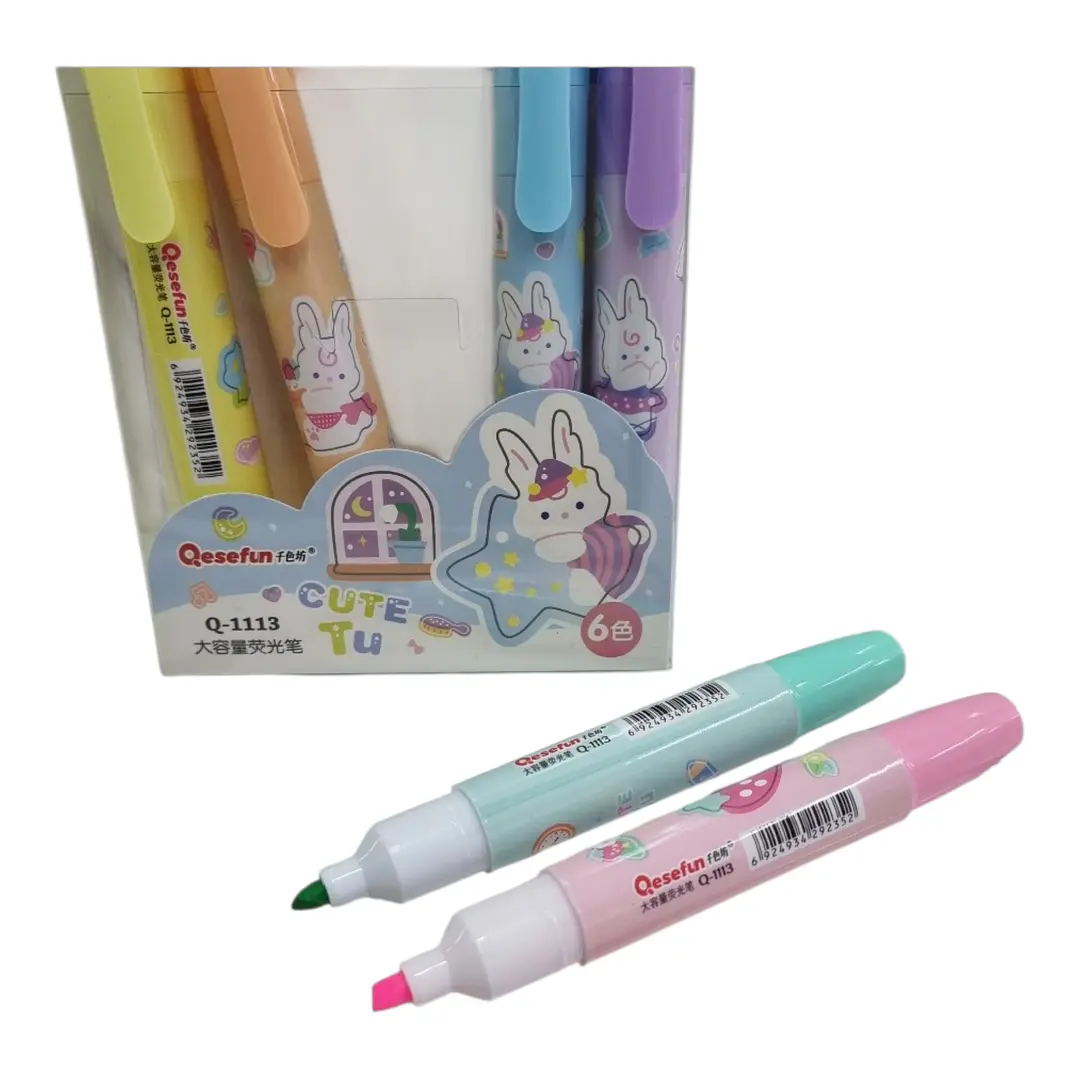 DESTACADOR 6PCS 3