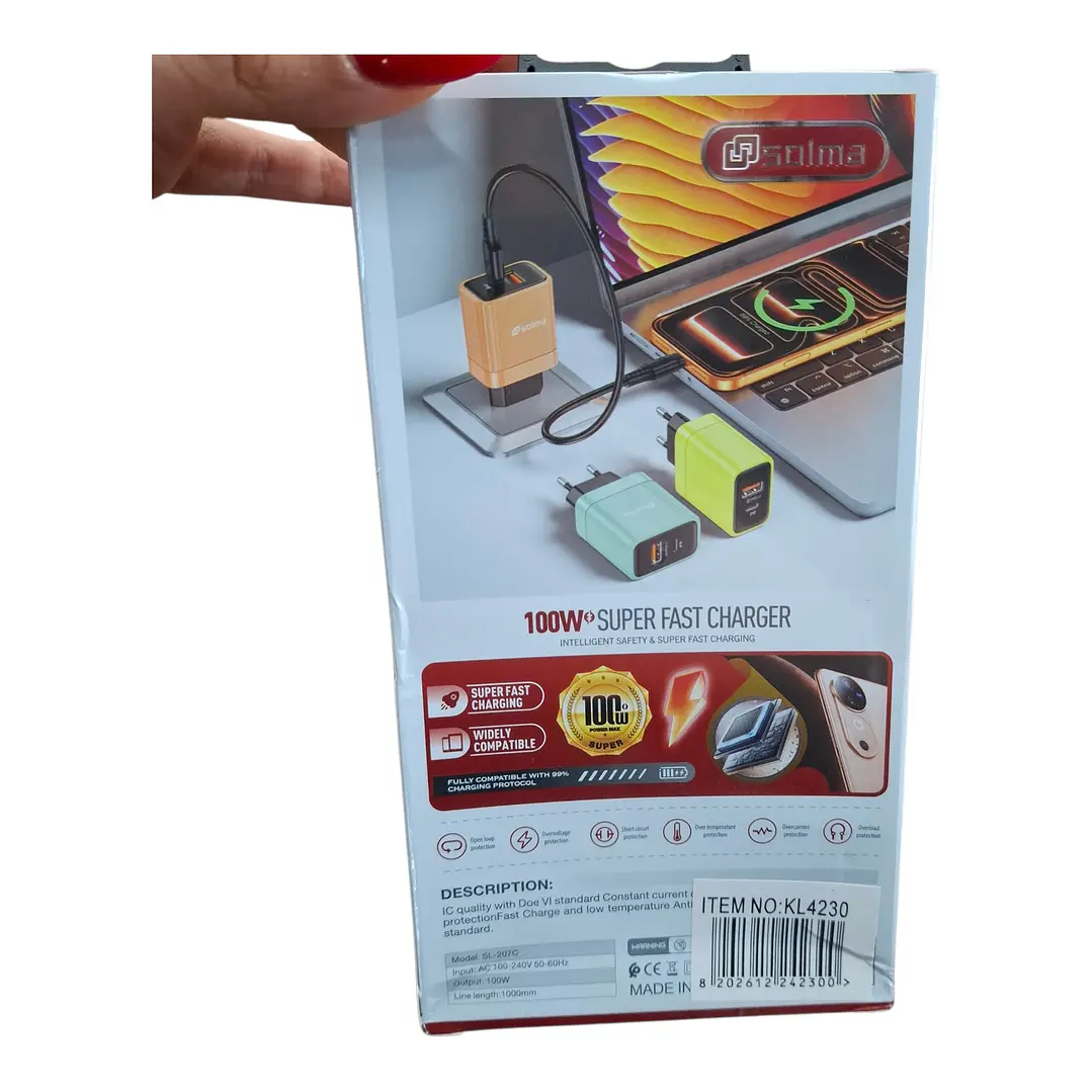 CARGADOR 100W SL207 2