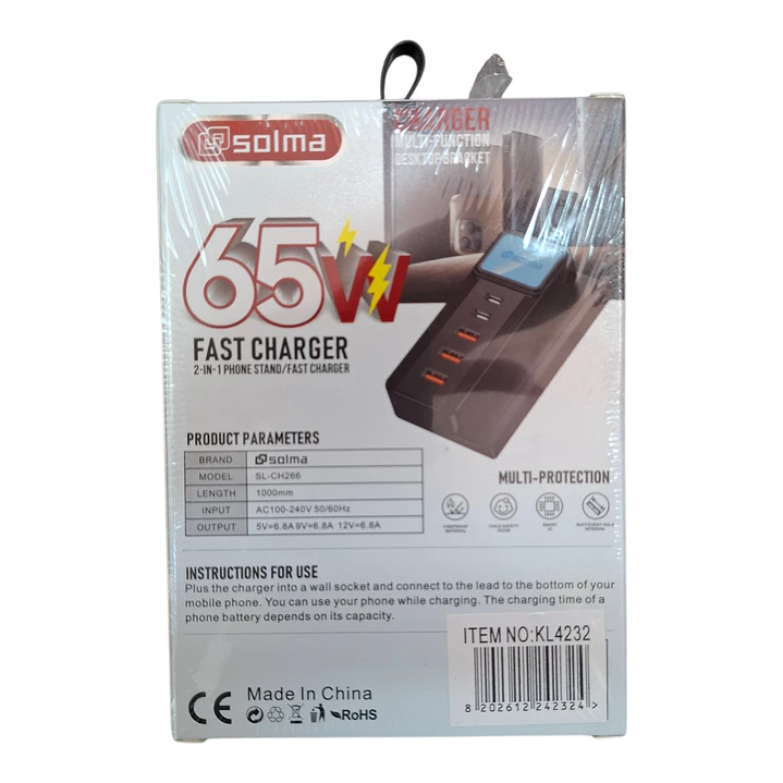 CARGADOR 65W SL-CHO009 2