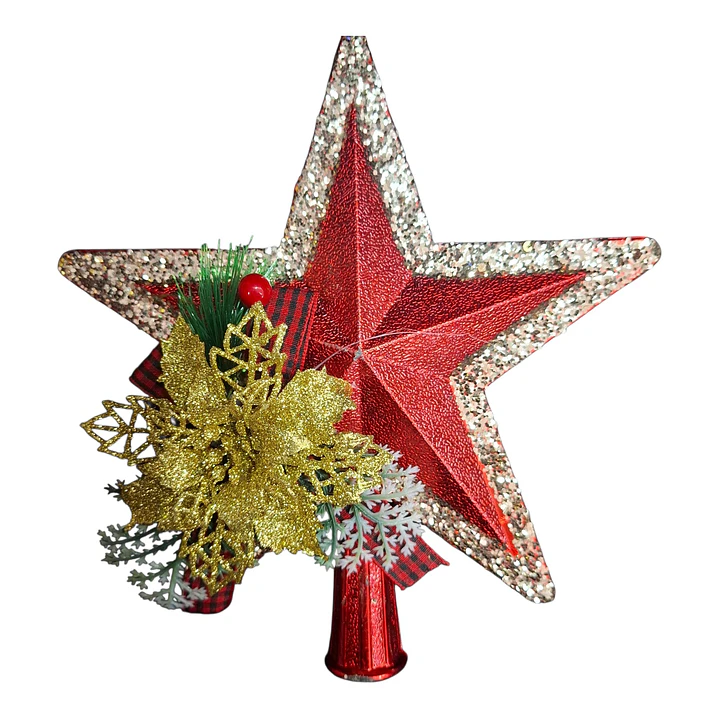 ESTRELLA CON ADORNO 20CM 3