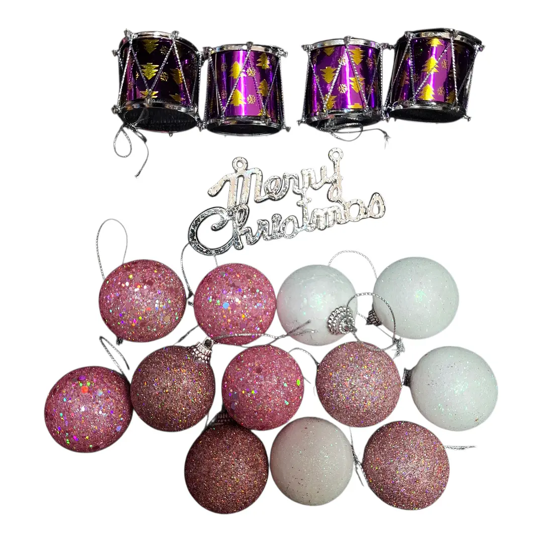 ADORNO NAVIDAD 4CM 16PCS 3
