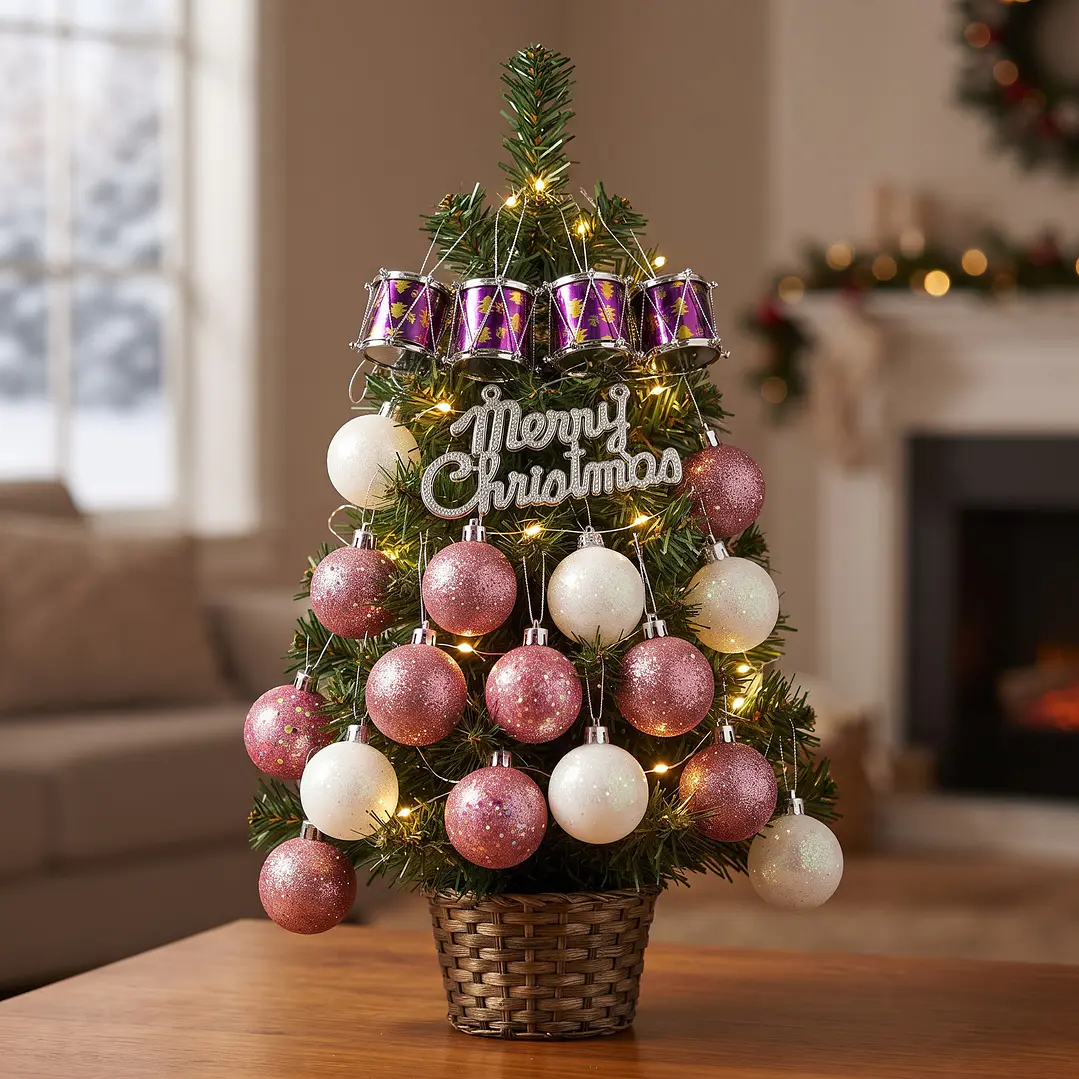 ADORNO NAVIDAD 4CM 16PCS 1