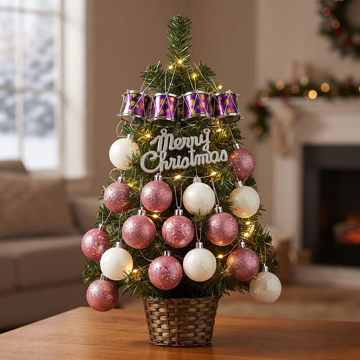 ADORNO NAVIDAD 4CM 16PCS 1