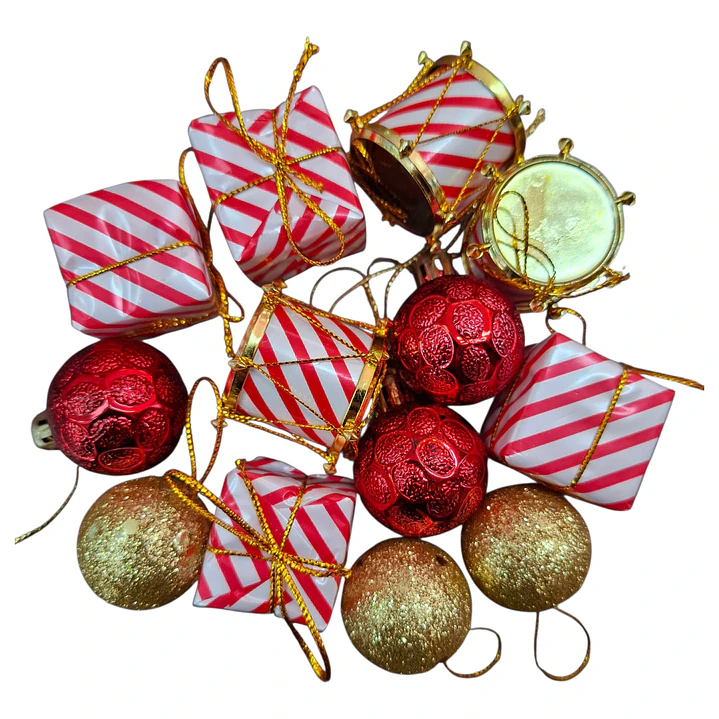 ADORNOS NAVIDAD 3CM 13PCS 3