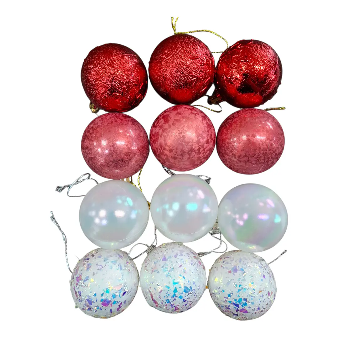 ESFERA NAVIDAD 5 CM 12PCS 4