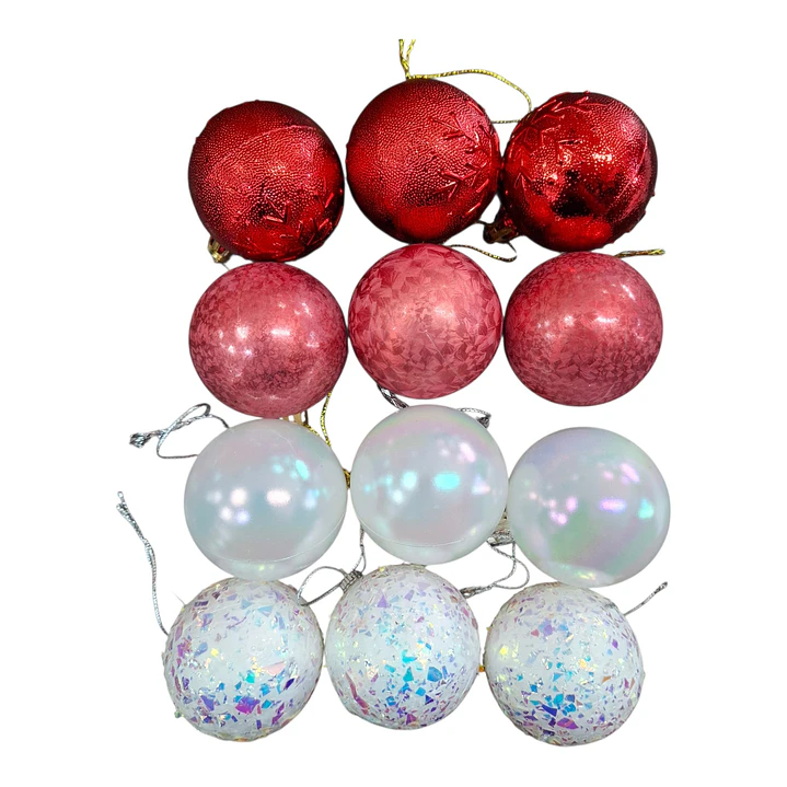ESFERA NAVIDAD 5 CM 12PCS 4