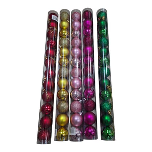 ESFERAS NAVIDAD 4CM 12PCS
