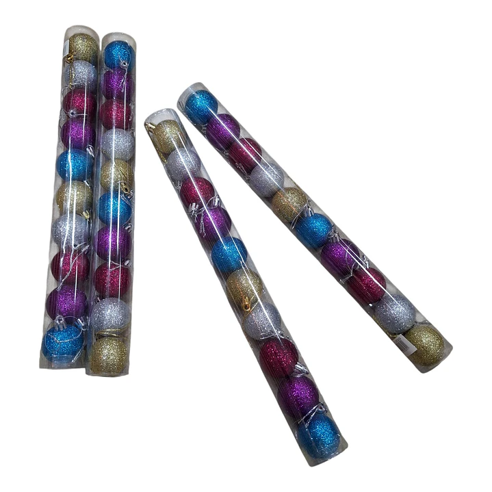 ESFERAS NAVIDAD 4CM 10PCS 1