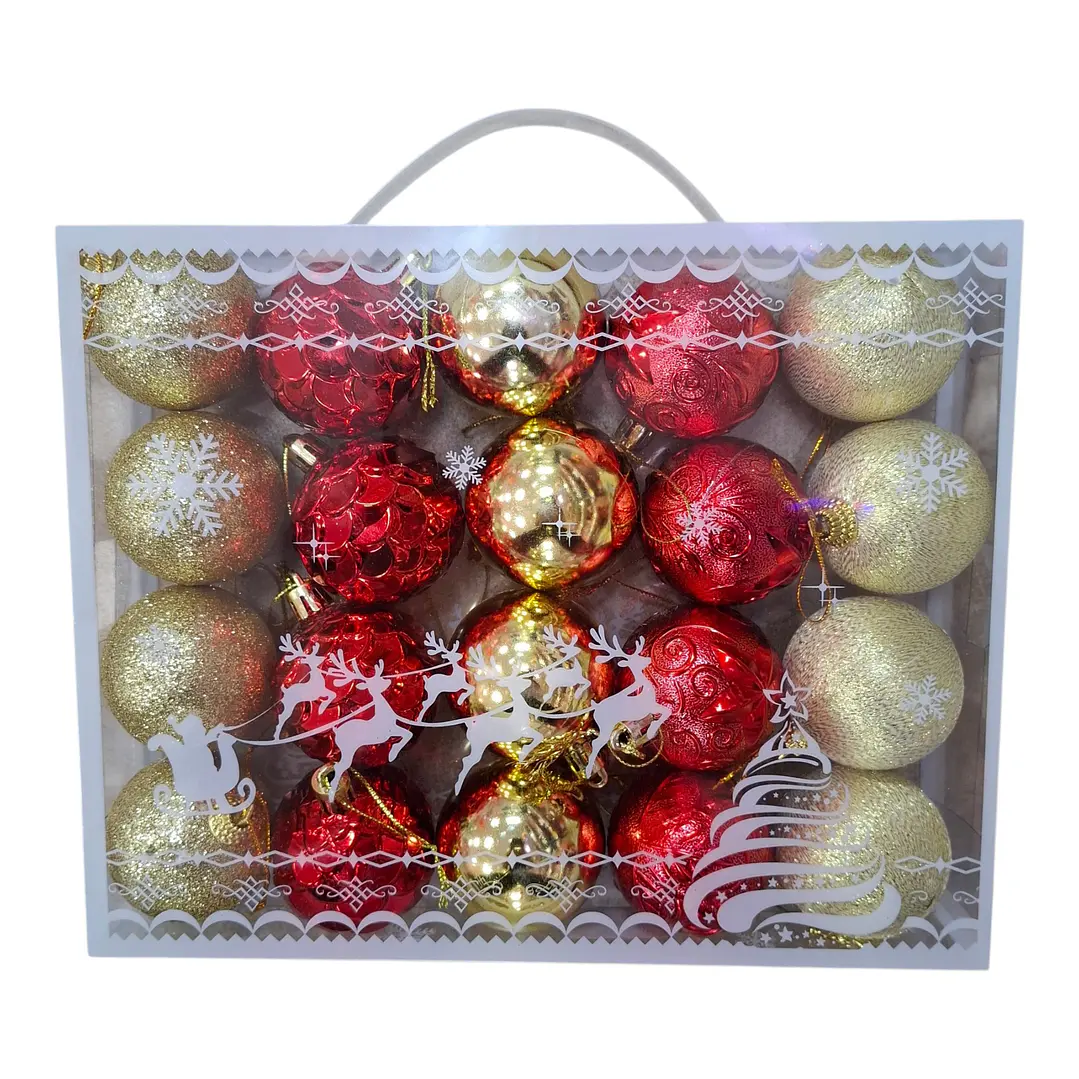 ESFERAS NAVIDAD 5CM 20PCS 3