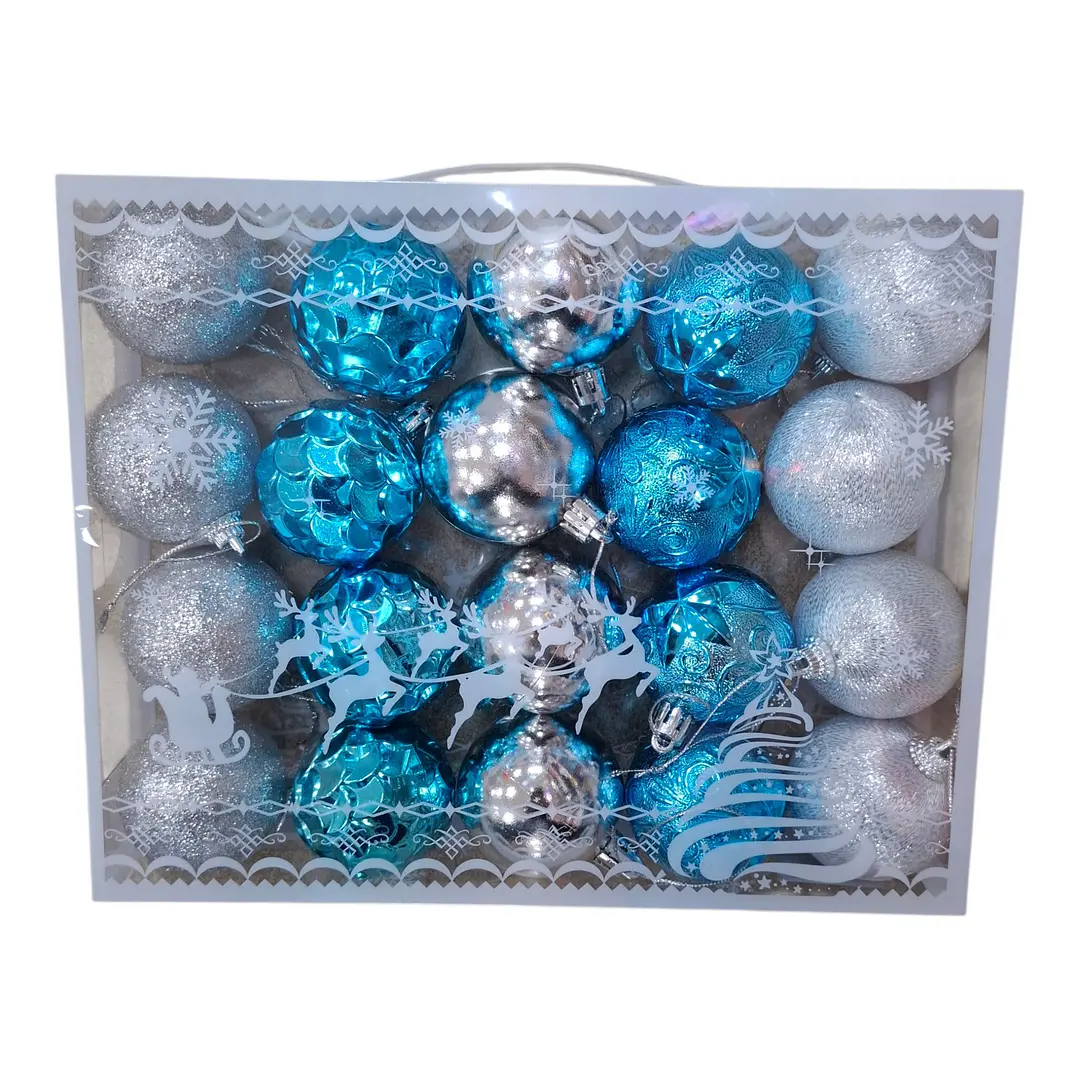 ESFERAS NAVIDAD 5CM 20PCS 2