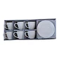 JUEGO DE TAZAS BLANCA 6PCS - Miniatura 4