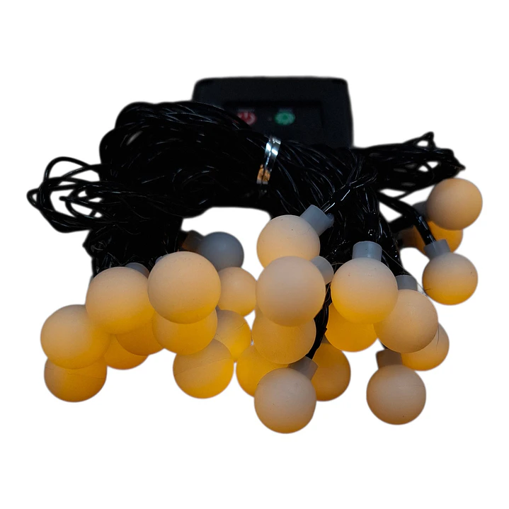 LUZ SOLAR PELOTITAS 30L 2