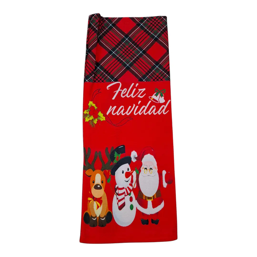 FUNDA BOTELLA NAVIDAD 4