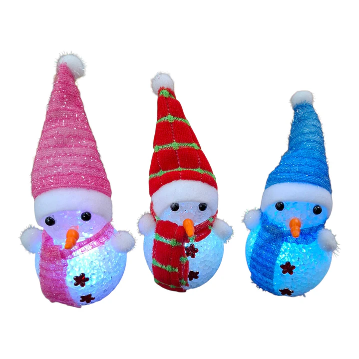 MUÑECO DE NIEVE LED 2