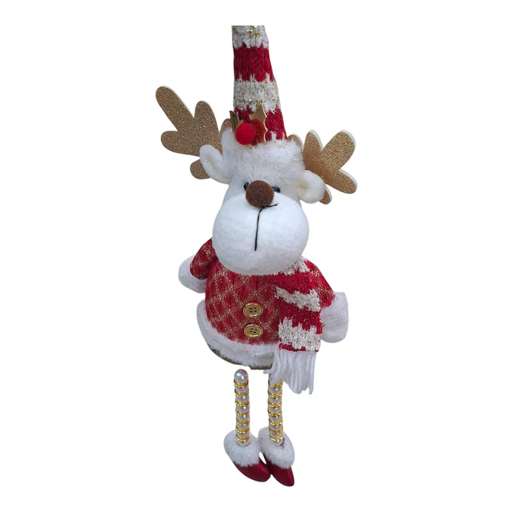 MUÑECO NAVIDAD ROJO 50CM 1