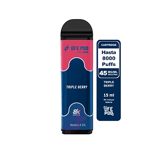 Life Pod Cartridge Triple Berry 8000 Puff