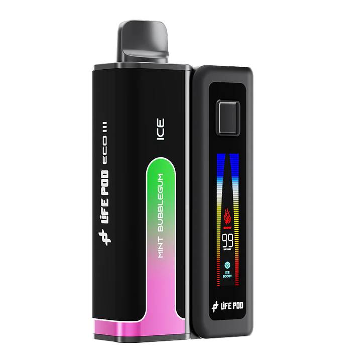 Life Pod Kit Eco 3 + Mint Bubblegum ICE 20.000 Puff 1