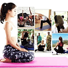 BM15402-1 Mat Yoga Pilates 137x61cms 3.5mm Colchoneta De Goma Eva Colores