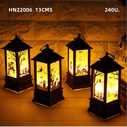 HN22006 ADORNO LAMPARA PACK12U 13CMS