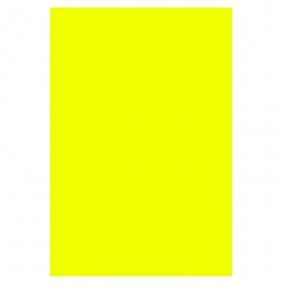 Cartulina fluorescente 50x70 amarilla 220gr-m10