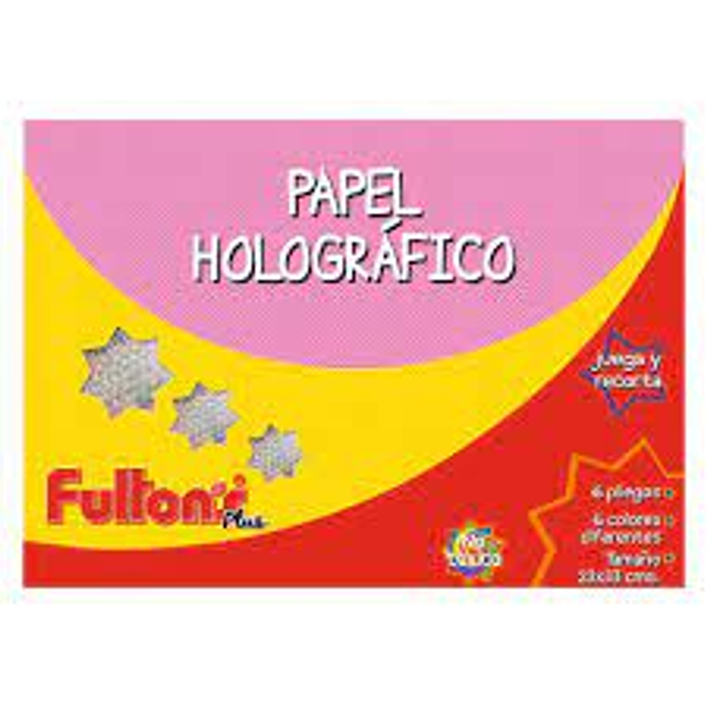 Estuche papel holografico 6hj fultons -m3-10-25