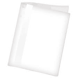 Forro cuaderno universitario transparente plastico -m10-100