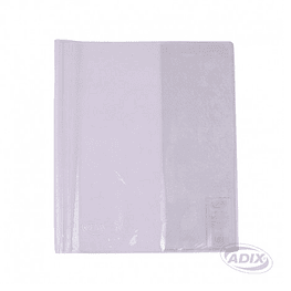 Forro cuaderno universitario transparente plastico -m10-100