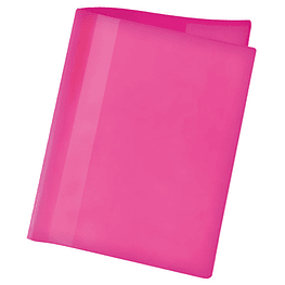 Forro cuaderno chico doblez rosado ross*50