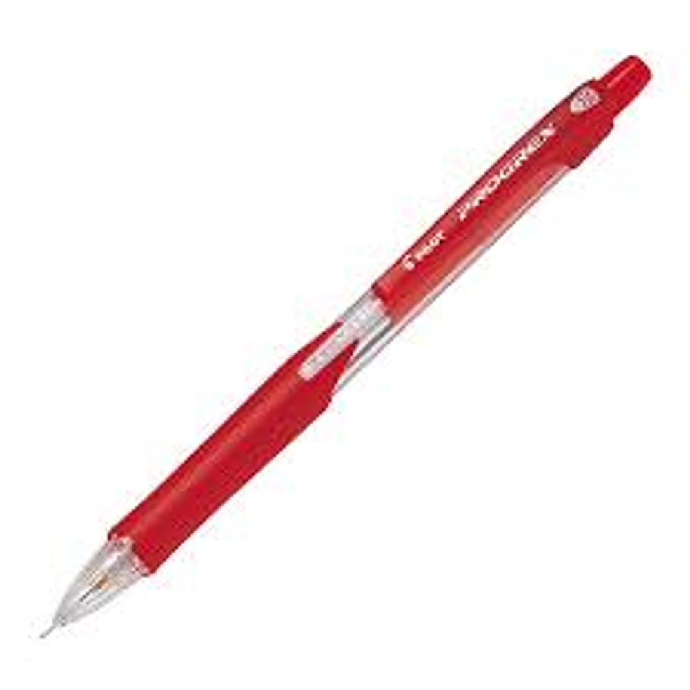 Portamina 0.5 rojo progrex pilot*3*60