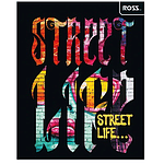 Cuaderno universitario mat 7mm 100hjs street life ross -m3-10-60