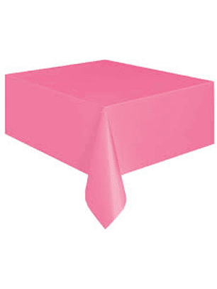 Mantel reutilizable 137x274 rosado feco