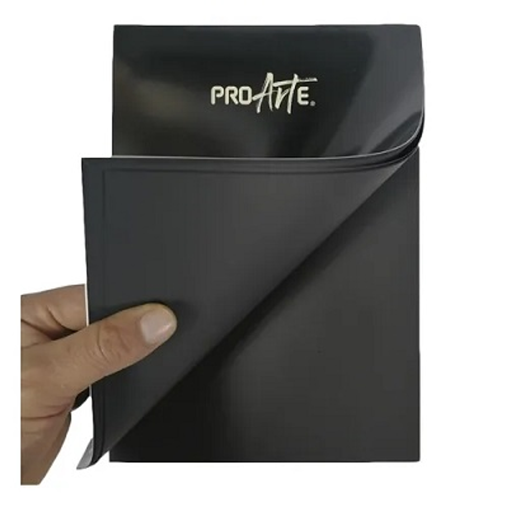 Block papel negro 150grs 20hjs 21x29,7 proarte-3-12