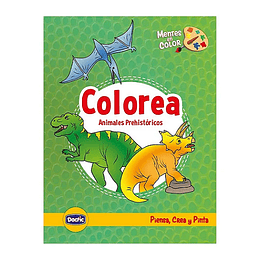 Libro para colorear dinosaurio 50 paginas dactic-m3-m10