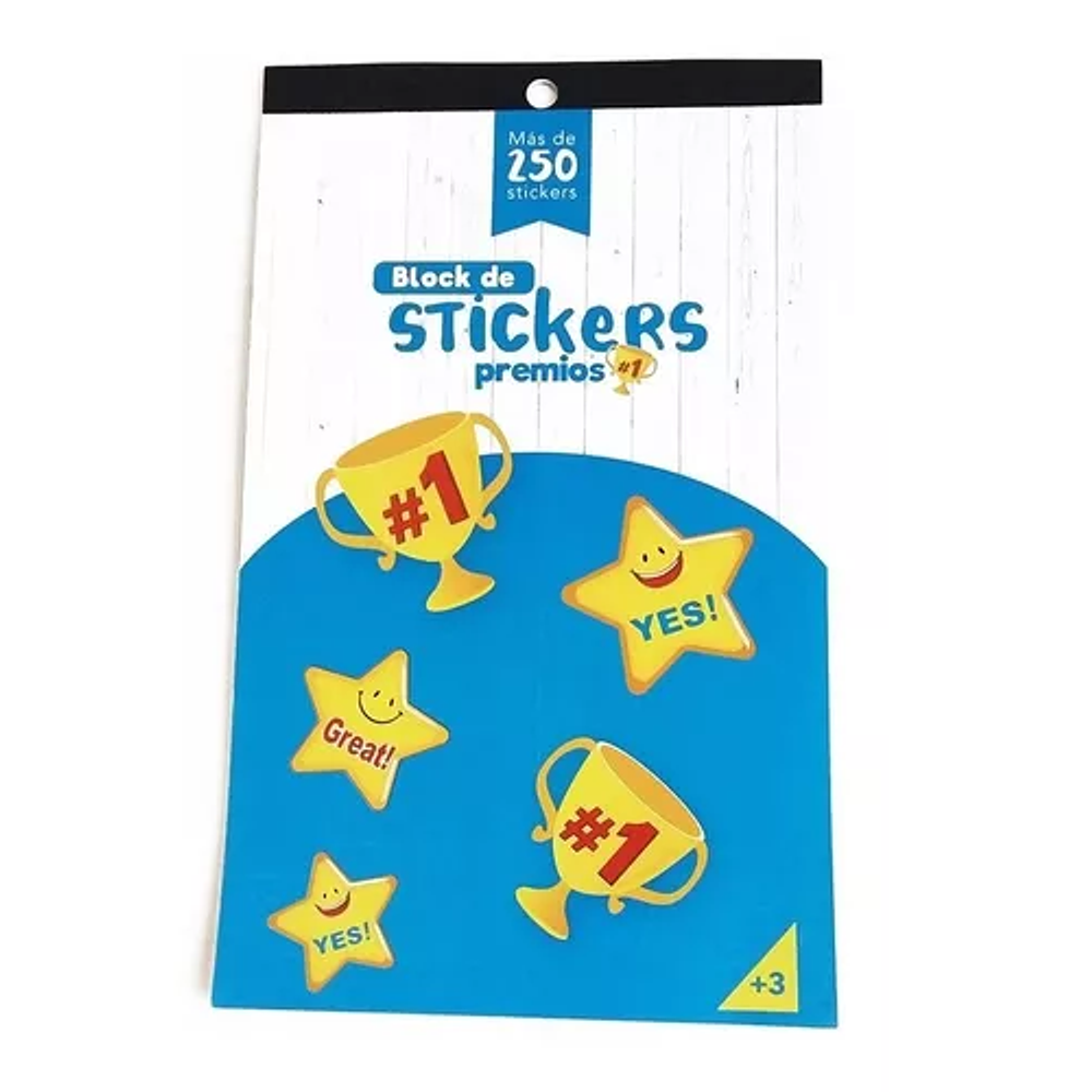 Block de 250 stickers premios artel-m3-m10(24)